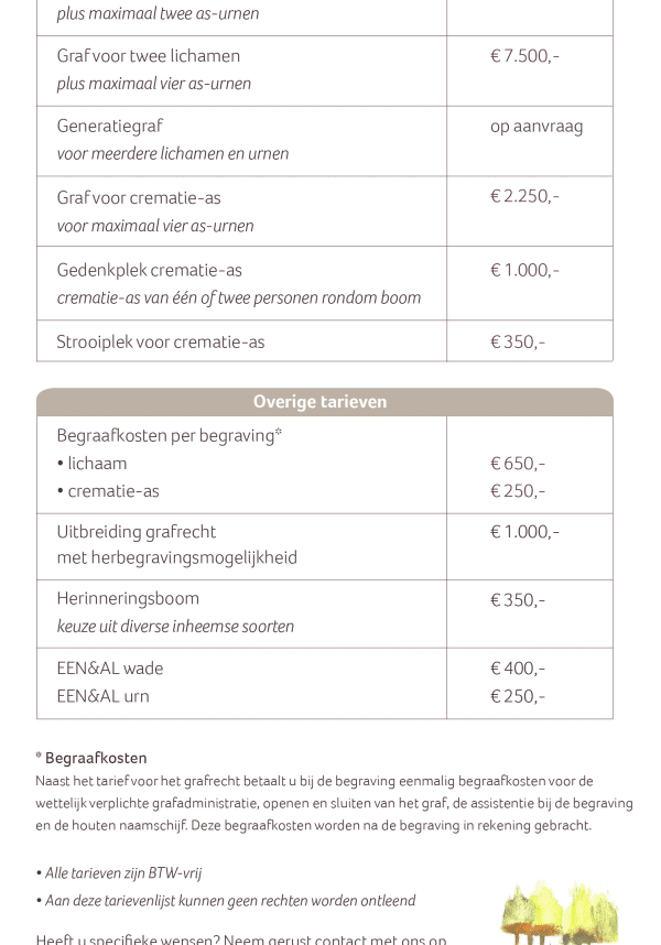Tarievenlijst-2021